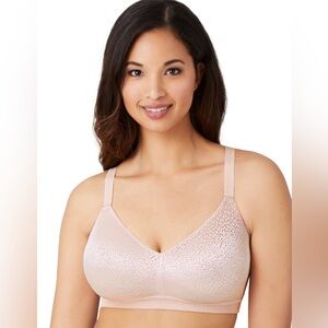 Wacoal Seamless Wireless Bra | Back Appeal Light Pink Bra Size 34G 856303
